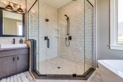 Contemporary Glass Shower Walls