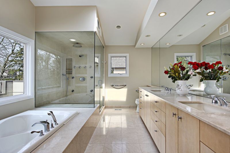 Renovated Bathroom Spaces